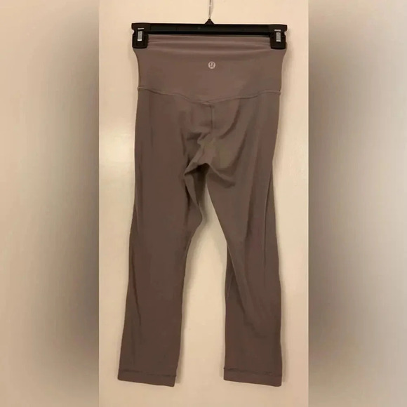 Lululemon Align Crop Gray Size 2 - Picture 1 of 4